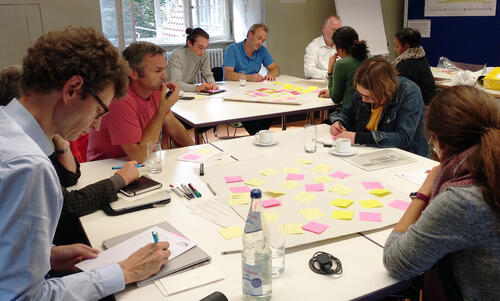 Workshop zum Textillabor © Anja Hirscher/Universität Ulm