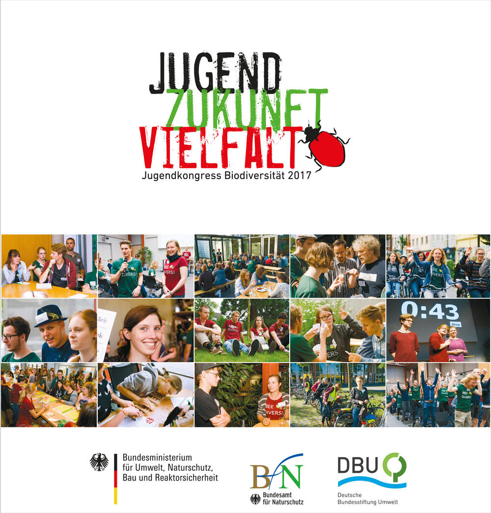 Cover Jugendkongressbroschüre mit Rahmen © Deutsche Bundesstiftung Umwelt