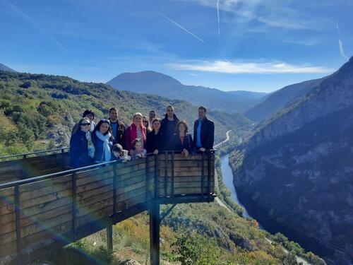 Alumni-Jahrestreffen des Serbischen und Bulgarischen Netzwerks 2022 © Sićevačka klisura (Credits: Reiseleiter Željko Anđelković)