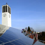 Solardächer auf Kirchen 