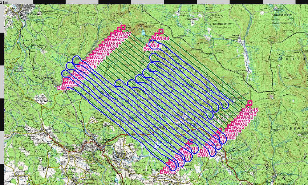 Transekte &copy; Dipl.-Ing. Ulrich Franke, aerosense
