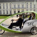 Velotaxi Brennstoffzelle auf der Woche der Umwelt 