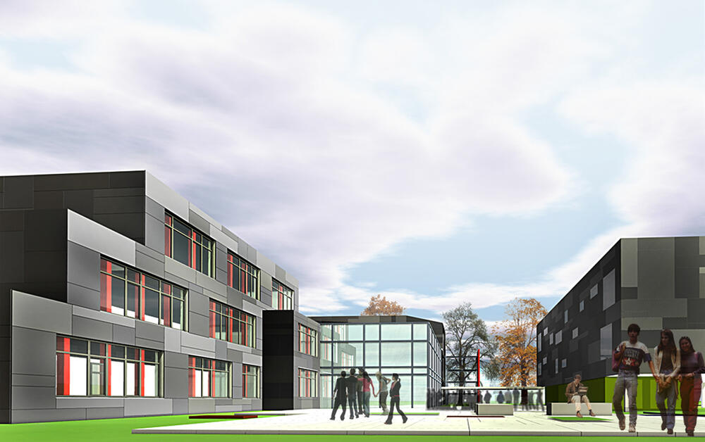Gymnasium Baesweiler &copy; Rongen Architekten