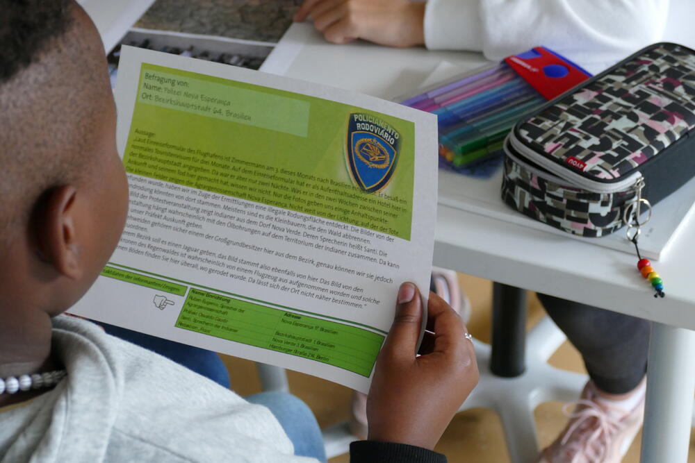 Das Unterrichtsmaterial ist gedacht für Schülerinnen und Schüler der Sekundarstufe 1 und 2, Schwerpunkt Klasse 7 bis 10. © OroVerde