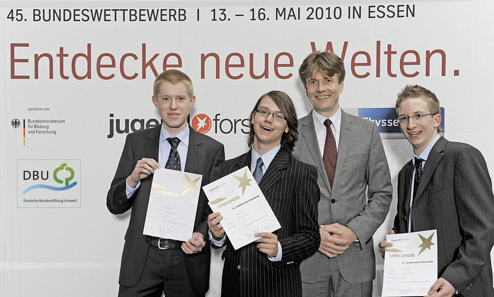 Jugend forscht award winner 