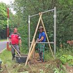 Infotafeln DBU-Naturerbefläche Reiterswiesen © Bundesforst