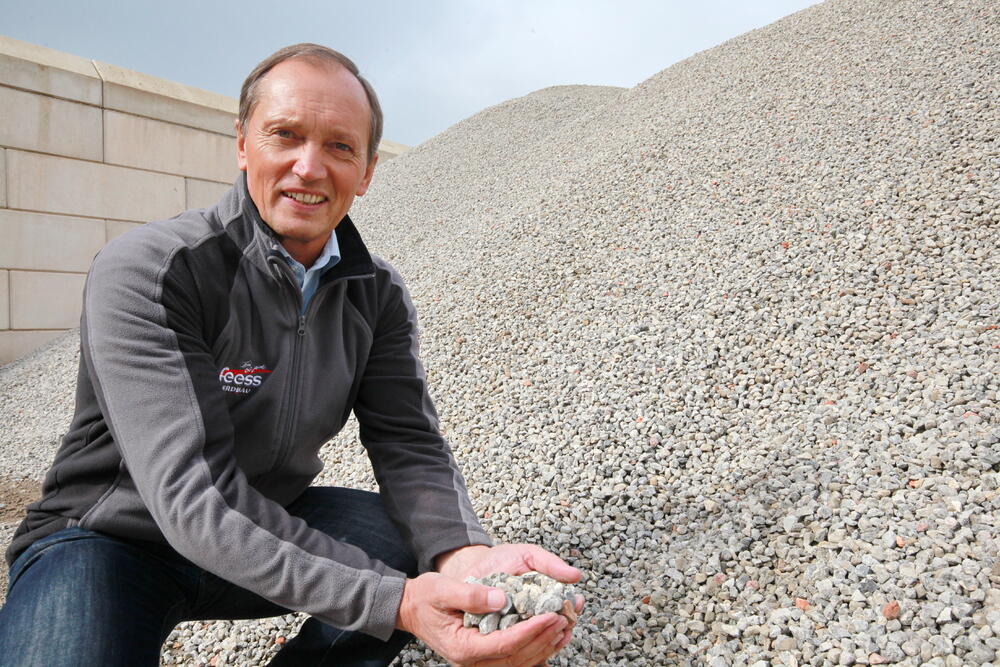 Träger des Deutschen Umweltpreises 2016: Walter Feeß, Geschäftsführer der Heinrich Feeß GmbH & Co. KG aus Kirchheim unter Teck © Auerbach/DBU
