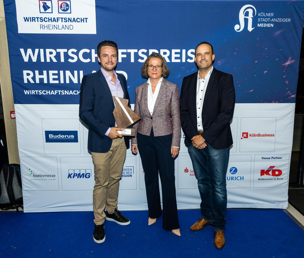Verleihung Wirtschaftspreis Rheinland Sumteq AZ 34672 © Tom Lorenz