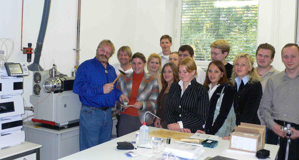 Hochleistungschromatographie/Massenspektroskopie 