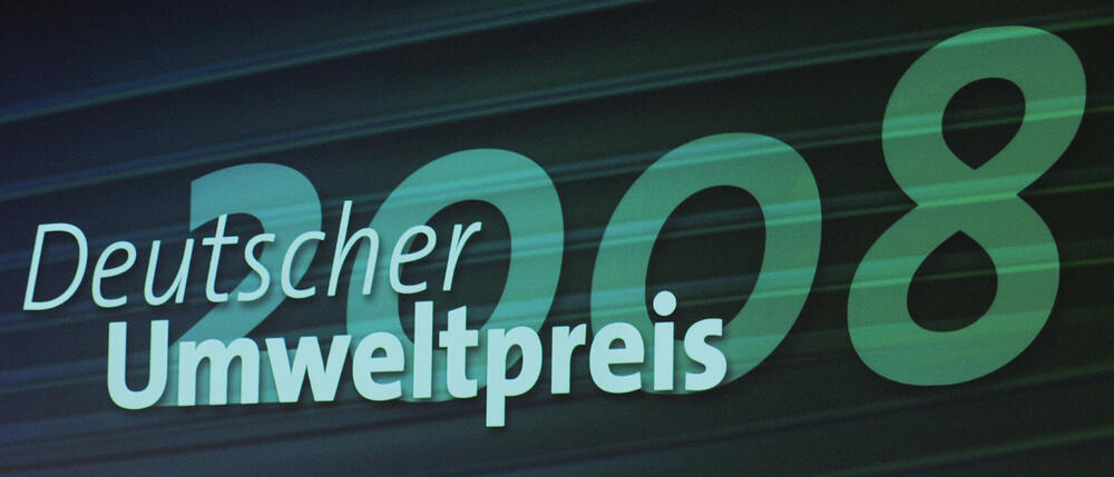 Logo des Deutschen Umweltpreises 2009
 