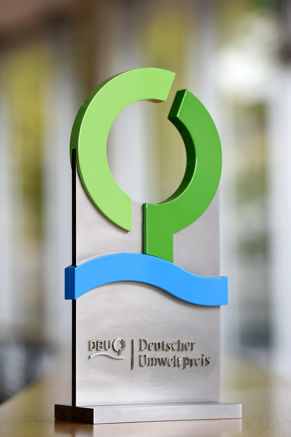 Umweltpreis-Stele © DBU/Peter Himsel