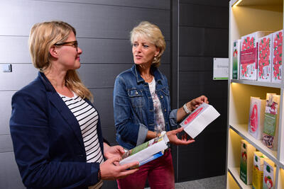 Über Inhaltsstoffe informieren  