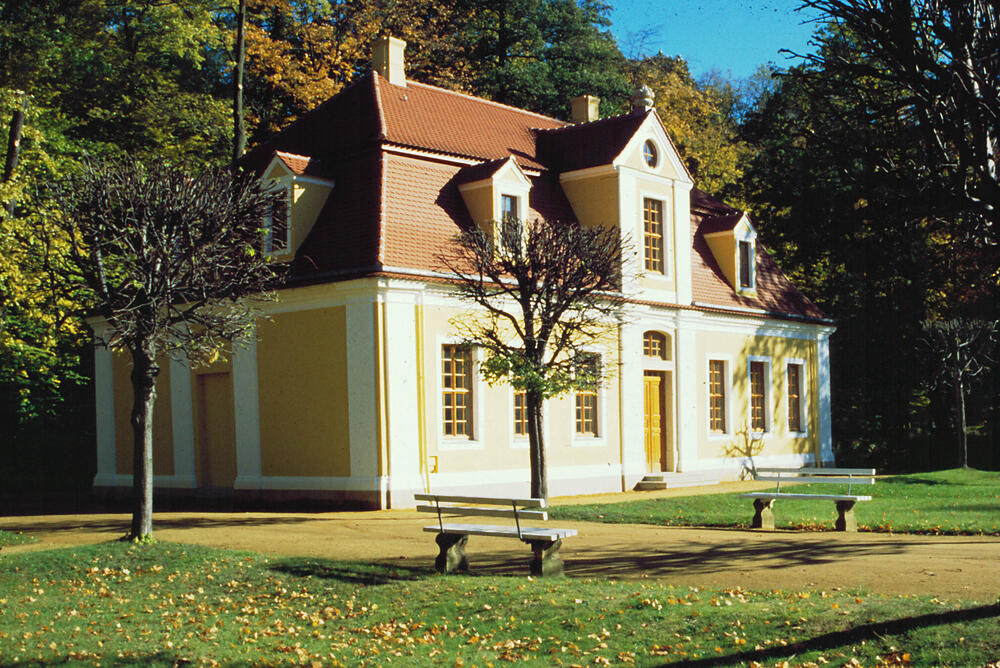 Herrenpavillon des Schlosses Neschwitz 