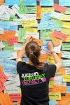 Zettelwand: Auf Tafeln werden Ideen, Vorschläge und Diskussionsgrundlagen der Teilnehmer gesammelt.  © Peter Himsel/DBU