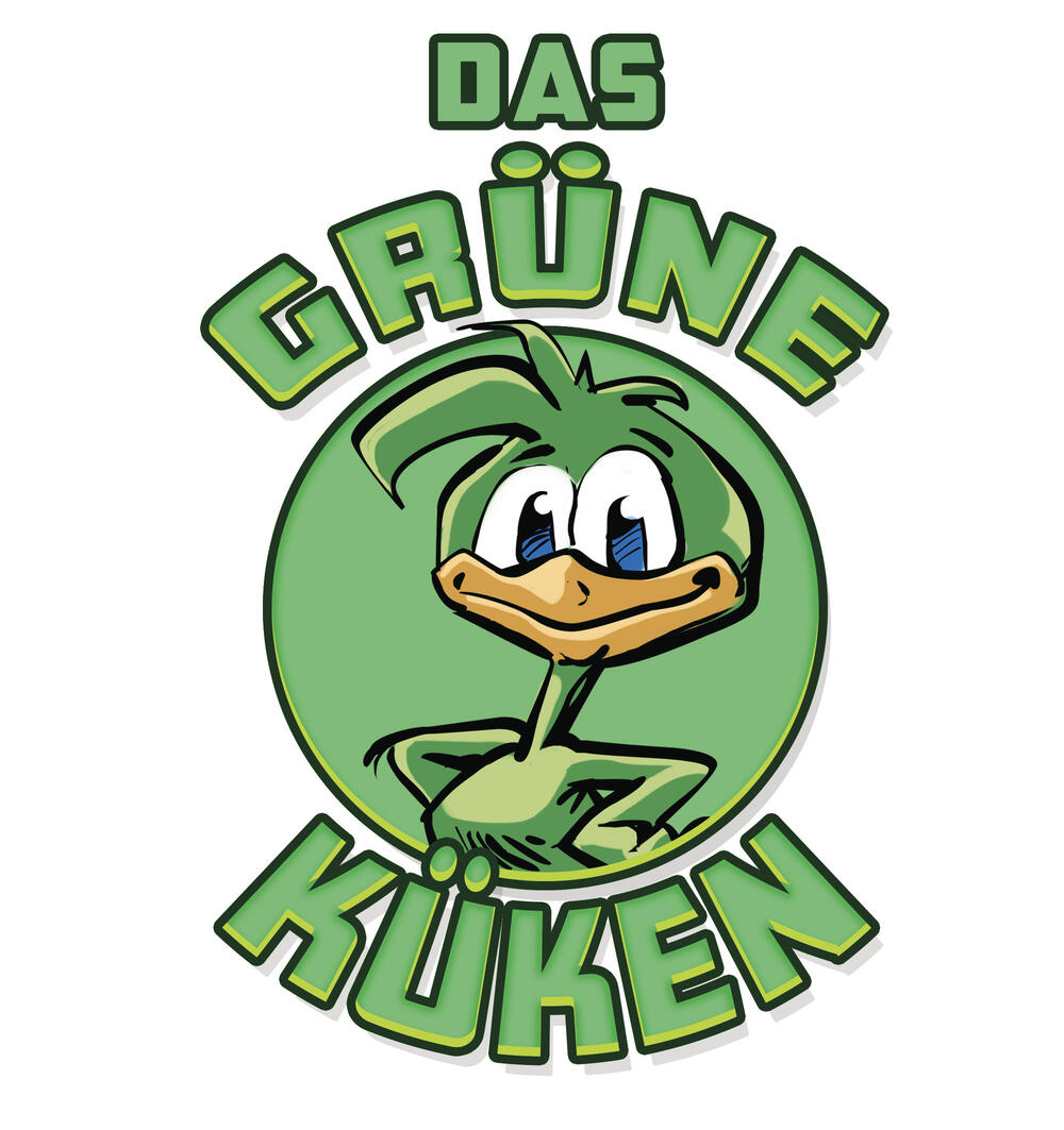 Logo Grünes Küken © Deutsche Bundesstiftung Umwelt