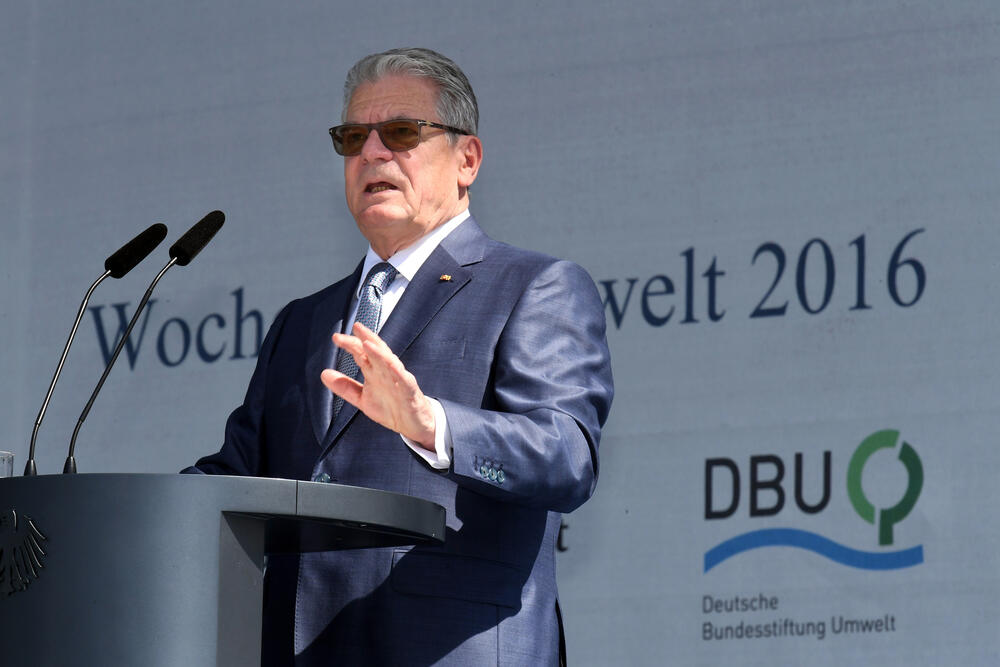 Bundespräsident Gauck &copy; DBU/David Ausserhofer