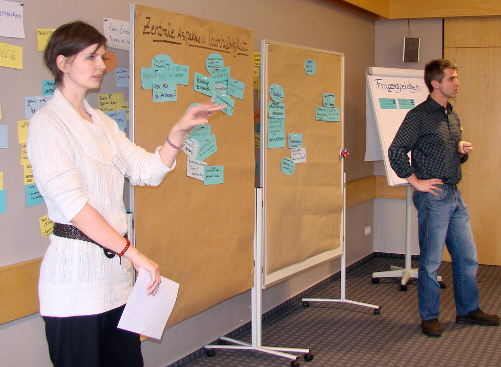 Die Experten unterstützen zukünftig Ganztagsschulen bei der Vermittlung von BNE. 