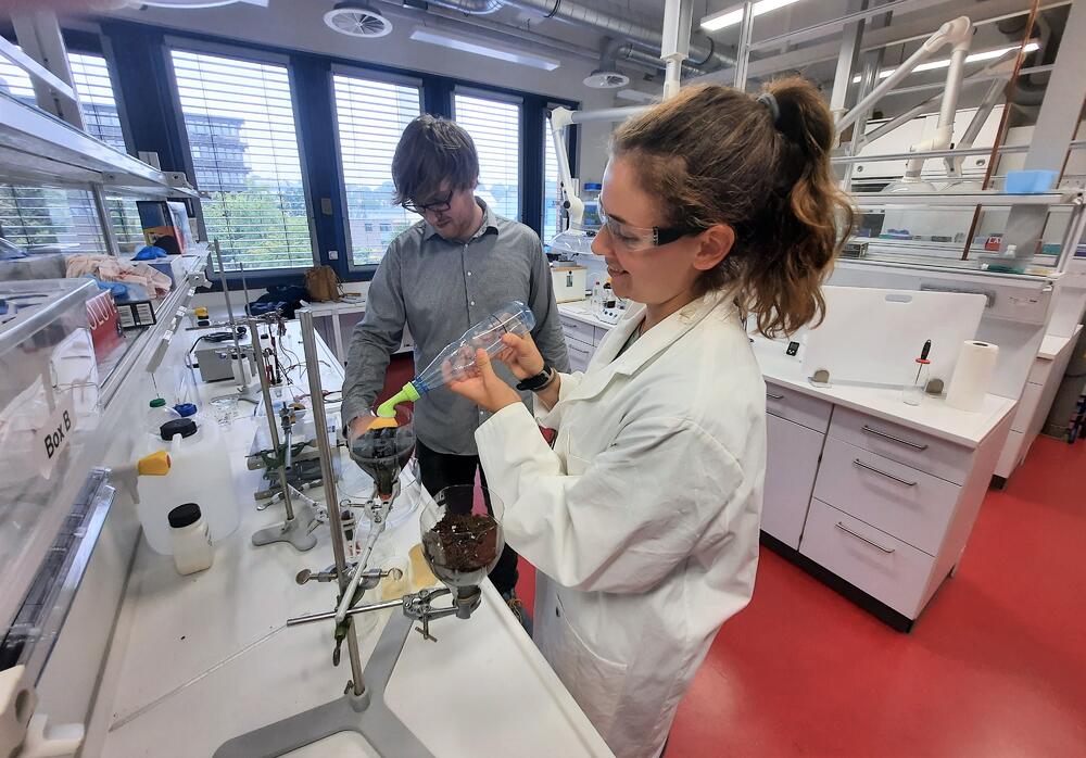 Experiment Schwammstadt © Schulte / DBU