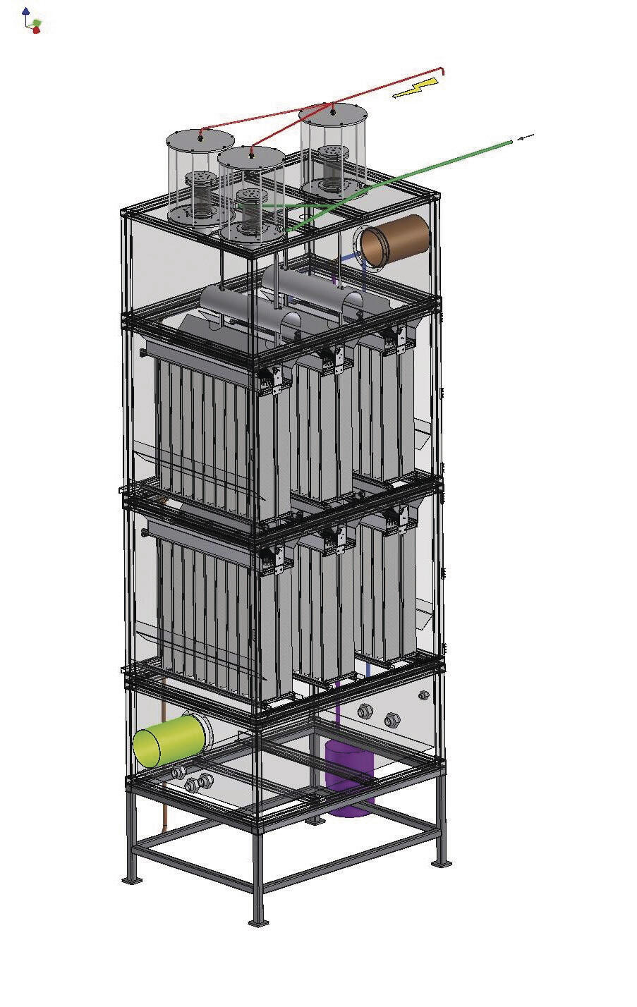 BEGA-Funktionsschema 