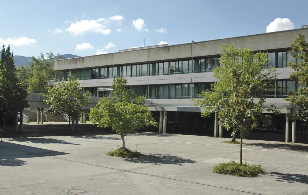 Das Gymnasium Sonthofen vor der Generalsanierung 