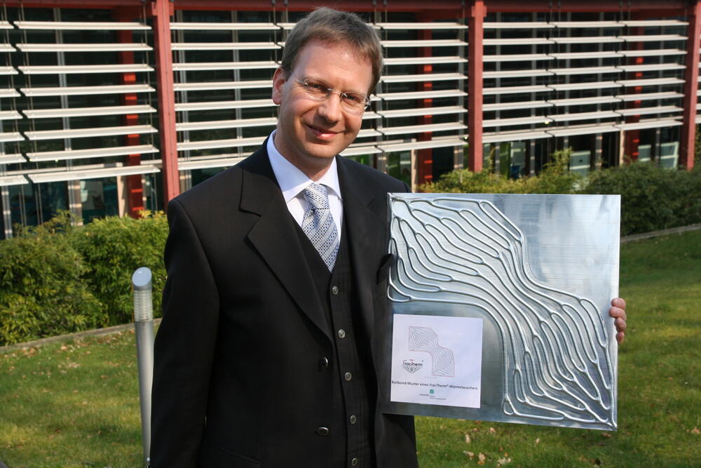 Michael Hermann, erster Träger des internationalen Bionic Awards 