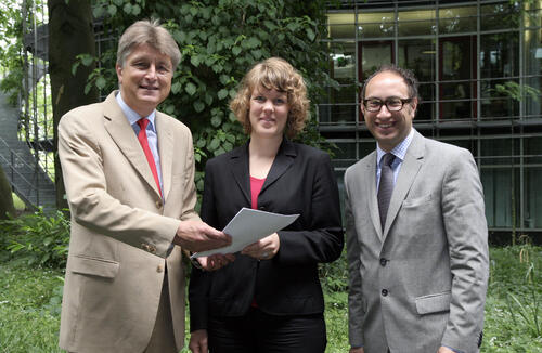 Übergabe Bewilligung Brickwedde/Förster/Mix 