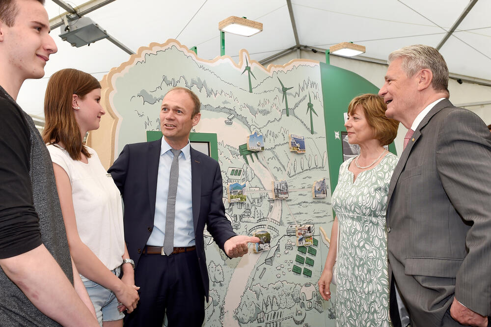 Bundespräsident DBU-Ausstellung &copy; DBU/Peter Himsel