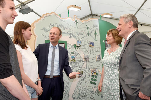 Bundespräsident DBU-Ausstellung &copy; DBU/Peter Himsel