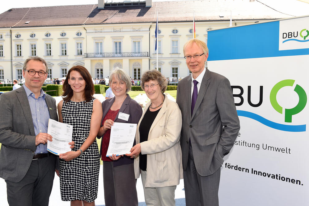 Übergabe Bewilligung BUND/ANU © DBU/Peter Himsel