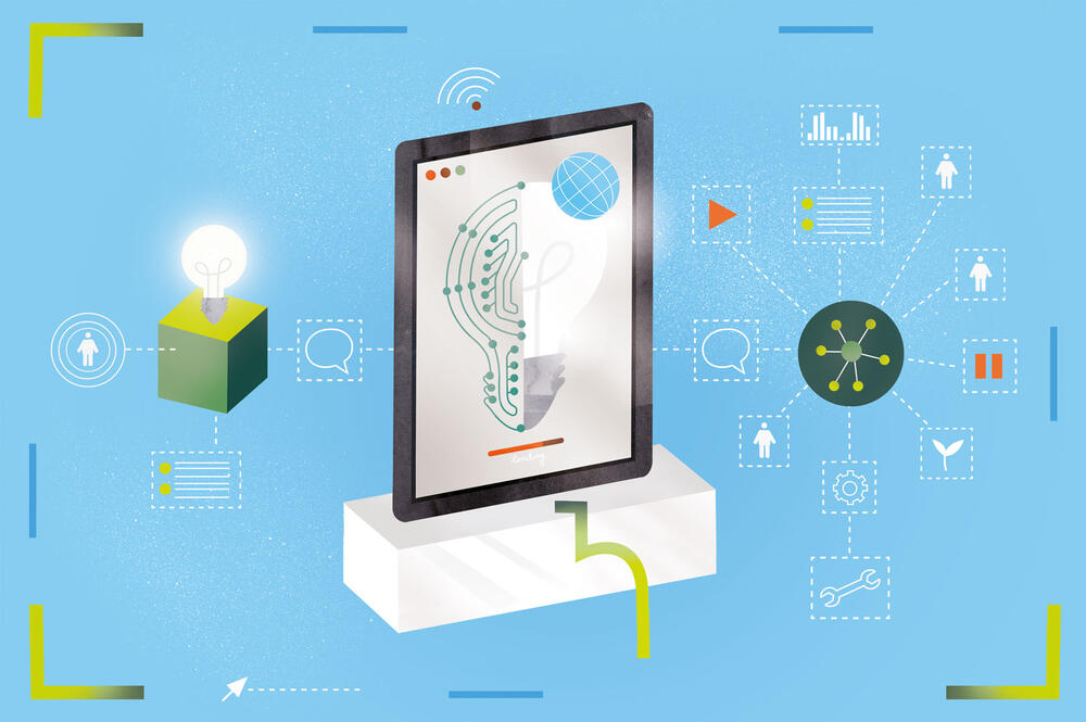 Sharepic Wissensmanagement nachhaltig.digital © nachhaltig.digital / Carolin Eitel  