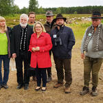 Den Wolf und seine Rückkehr im Blick. © DBU/Behrendt