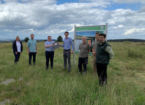 DBU-Naturerbefläche Stegskopf © Wolfgang Klein/Bundesforst