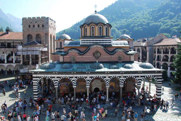 Kloster Rila in Bulgarien 