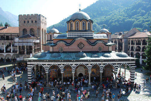 Kloster Rila in Bulgarien 