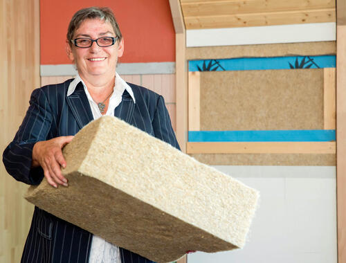 Hock-Heyl Thermo-Hanf-Matte © DBU/Daniel Karmann