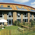 Häuser nutzen Solarenergie 