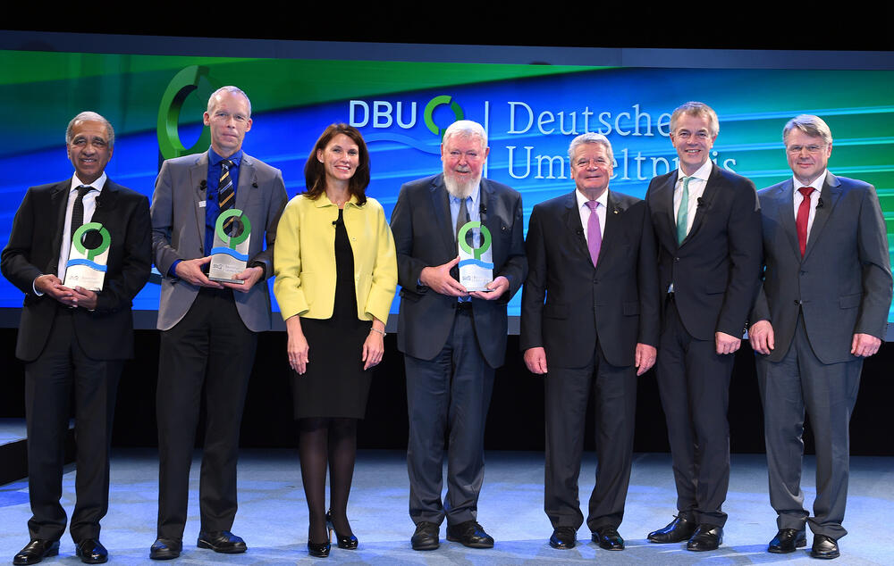 The prize winners © DBU/Peter Himsel