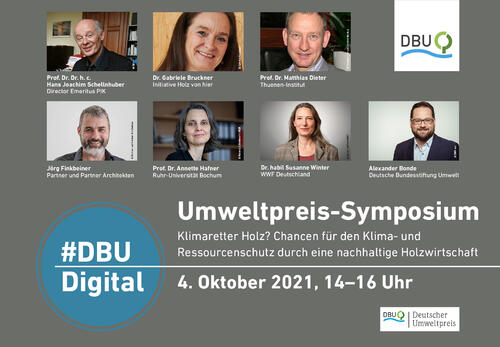 Referierende des Umweltpreis-Symposiums © Deutsche Bundesstiftung Umwelt