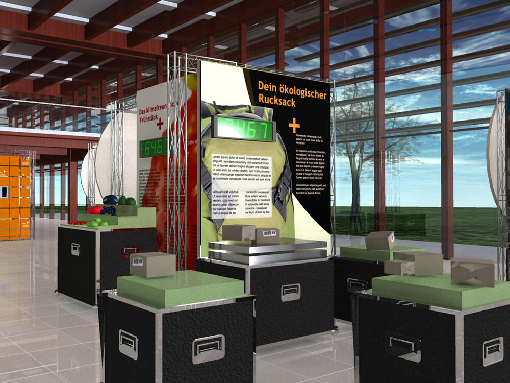 Skizze aus der neuen Ausstellung © digi3 für Kessler & Co, Mühlheim