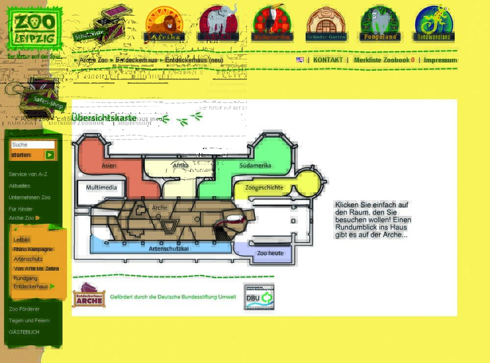 Im »Entdeckerhaus Arche« sind Zoo-Lotsen im Einsatz 