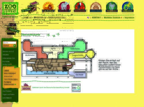 Im »Entdeckerhaus Arche« sind Zoo-Lotsen im Einsatz 