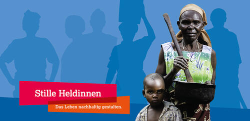 Plakat Ausstellung Stille Heldinnen 