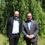 MdL Christian Meyer und DBU-Chef Alexander Bonde &copy; DBU