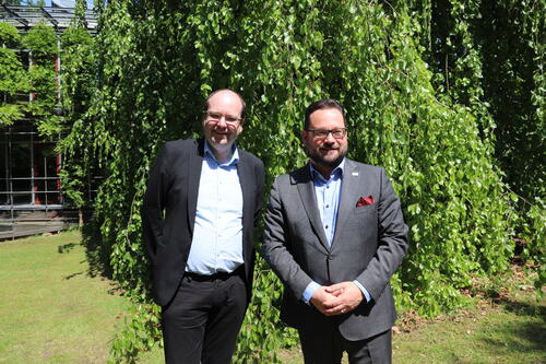 MdL Christian Meyer und DBU-Chef Alexander Bonde &copy; DBU
