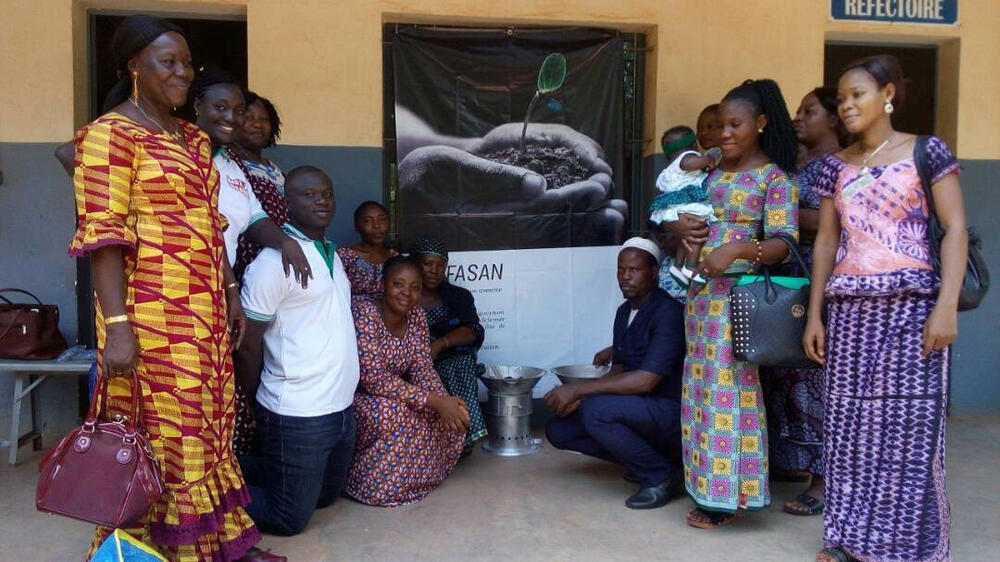 In Burkina Faso haben die Projektpartner mit lokalen Partnern eine Pilotanlage realisiert. &copy; ClimateSol, Ouagadougou, Burkina Faso