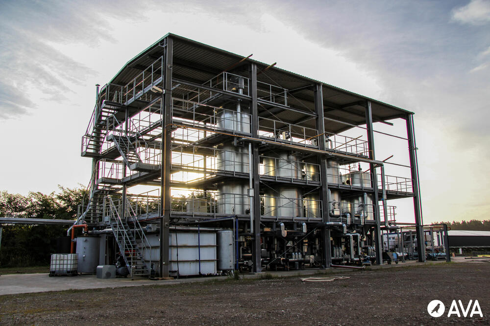 Phosphorrückgewinnung durch hydrothermale Karbonisierung von Klärschlamm &copy;  AVA GmbH