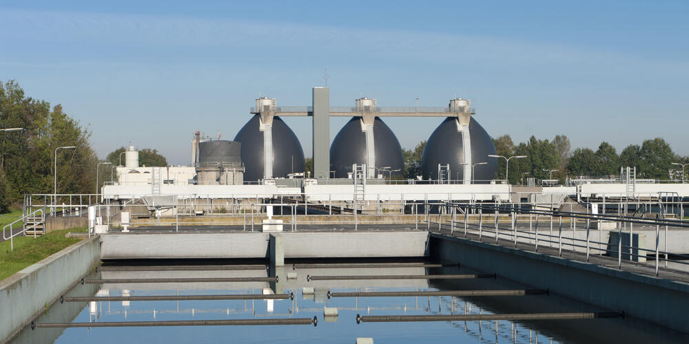 municipal sewage plant © hansenn/iStock/Thinkstock