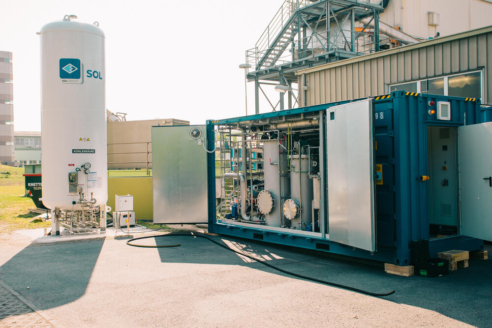 The ExtraPhos® pilot plant © Kilian Schwarz