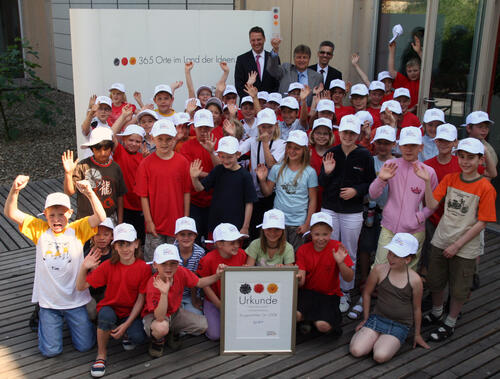 Ausgewählter Ort 2008: DBU im Land der Ideen 