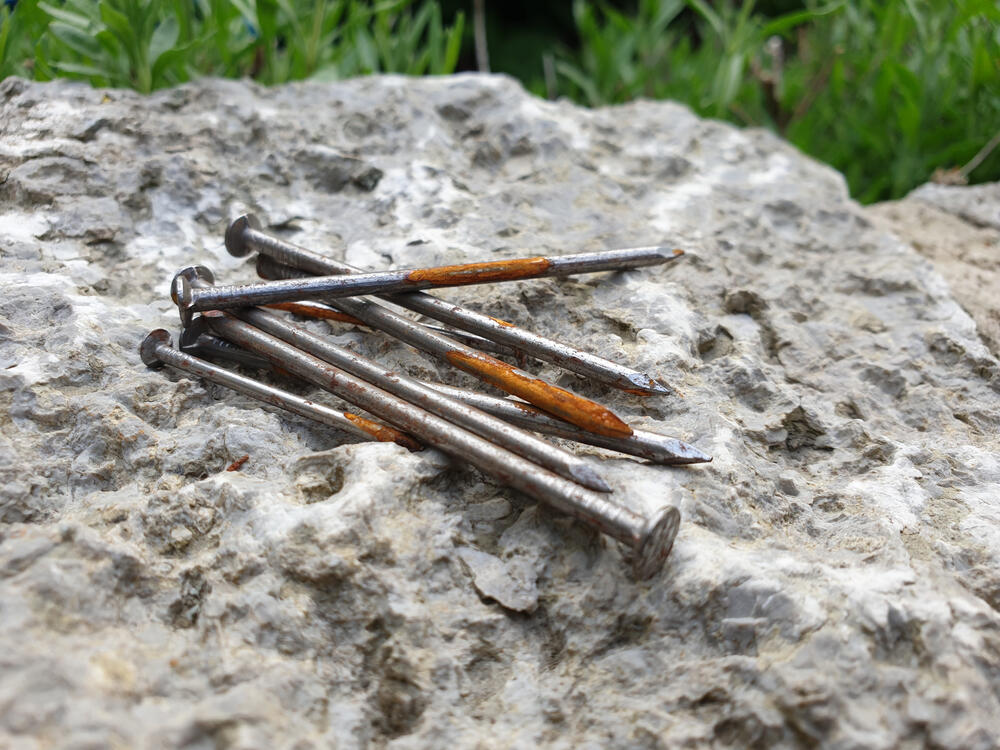 Symbolbild: Rostige Nägel © Deutsche Bundesstiftung Umwelt